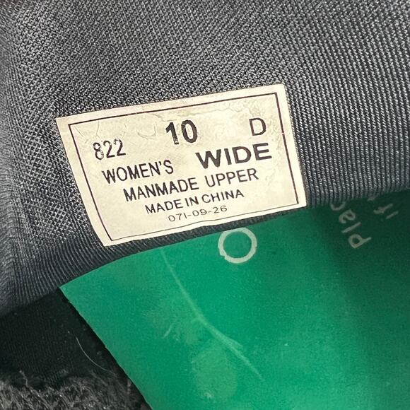 Orthofeet Quincy Stretch Casual Grey Women's Shoe Size 10 Wide - Picture 12 of 12